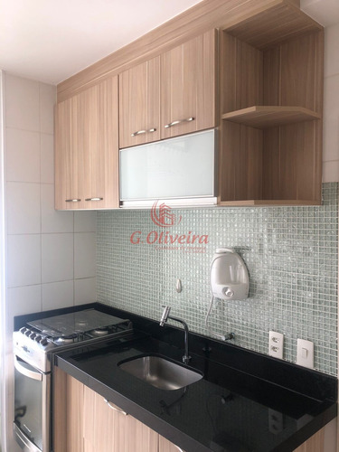 Imagem 2 de 21 de Apartamento Jundiaí Vista Centrale 54m2 2 Dorms 1 Vaga Com Planejados - Ap00544 - 70734041
