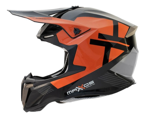 Capacete Motocross Mattos Racing Combat Leggero Trilha 