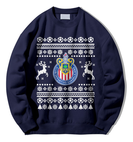 Sudadera Ugly Sweter Club Fc Chivas M1- Niño Adult Xxl