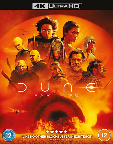 Dune Duna Parte 2 Timothee Chalamet Pelicula 4k Uhd