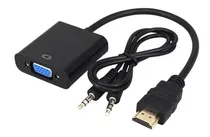 Comprar Cable Convertidor Hdmi A Vga Con Audio - Incluye Cable Audio