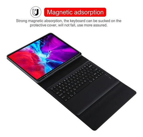 B Teclado + Capa Para iPad Pro 12,9 Polegadas (2020)