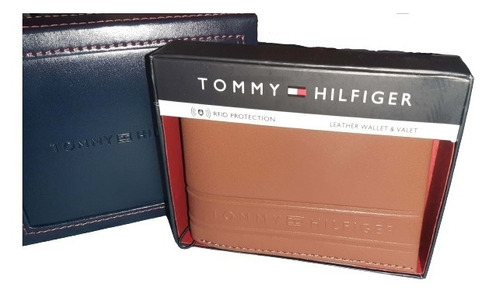 Billetera Hombre Tommy Hilfiger Rfid Protection Leather 