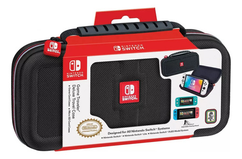 Case Nintendo Switch Deluxe Travel Capa Preto - Frete Grátis