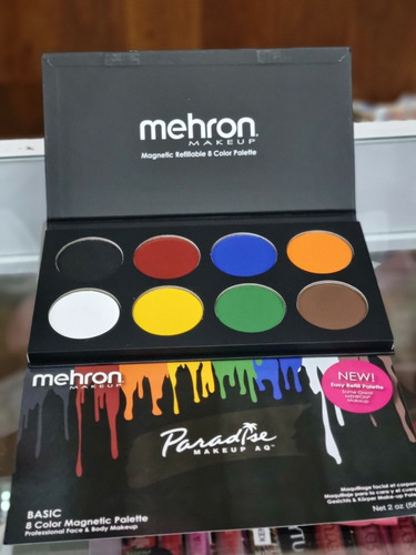 Paleta De Maquillaje Paradise Mehron Para Body & Face Paint