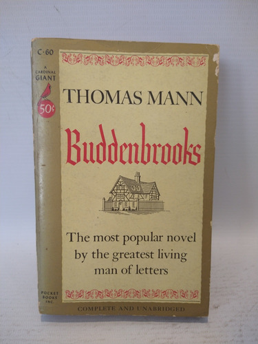 Buddenbrooks Thomas Mann Cardinal Edition
