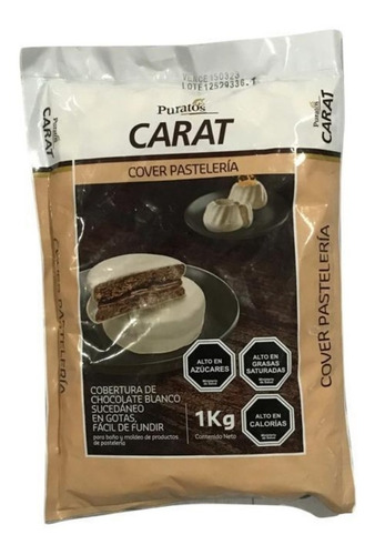 Cobertura Cover Pastelería Blanco Puratos 1 Kg