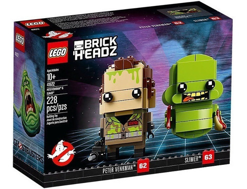 Lego Brick Headz Ghostbusters Venkman Y Pegajoso 41622