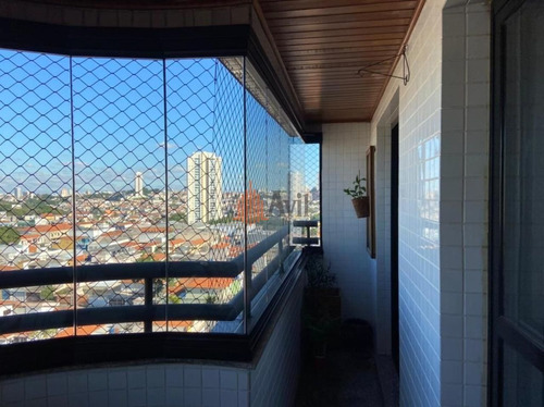 Imagem 1 de 12 de Apartamento Com 2 Dormitórios À Venda, 105 M² Por R$ 790.000 - Anália Franco - São Paulo/sp - Av6710