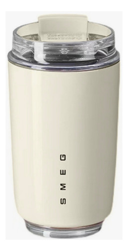 Termo Para Café 320 Ml Acero Inoxidable Smeg Térmico Generic Beige