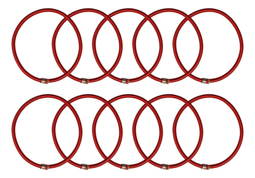 // Lazos Elásticos De Cuerda Elástica De Trampolín De Rojo