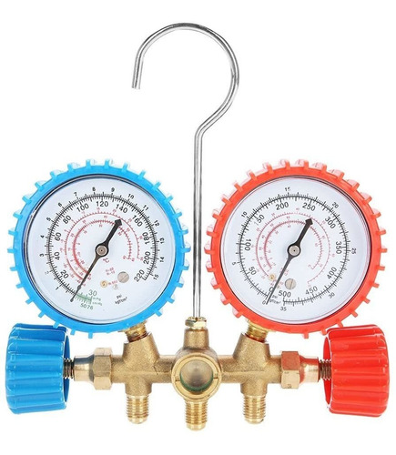 Colector De Diagnóstico De Ac Freon Gauge Set Refriger...