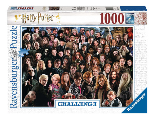 Rompecabezas Ravensburger Harry Potter Challenge 1000 Piezas 14+