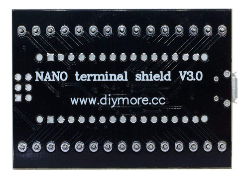 Tarjeta Desarrollo Nano V3.0 Atmega328 Micro Usb Con Bornes