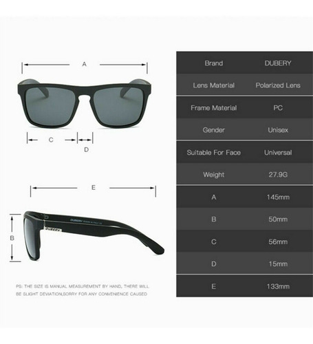 Imagen 4 de 5 de Gafas De Sol Hombre Espejadas Filtro Uv400 Kit Completo
