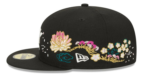 Gorra New Era Houston Astros Cherry Blossom Fitted 59fifty Negro 7 3/8 (58.7cm)