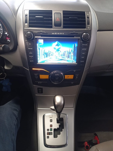 Imagem 11 de 11 de Corolla Xei 2.0 Flex Automatico 2012 Preta Completo Couro