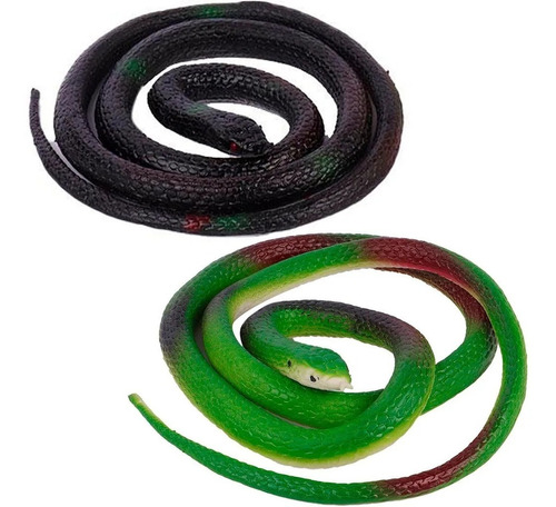 Cobra Brinquedo Elástica Borracha Pegadinha Assustar 100cm