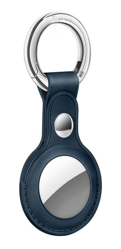 Imagen 1 de 6 de Funda Ecocuero Llavero Compatible Apple Airtag Localizador