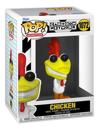 Funko Pop Chicken #1072 Cartoon Network Muñeco Figura