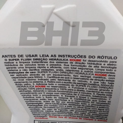 Koube Super Flush Direção Hidráulica Cambio Automático C/6