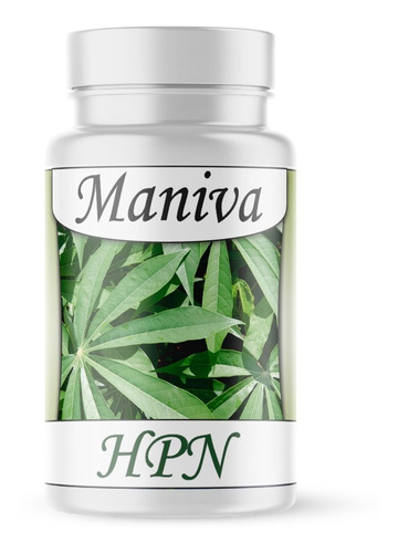 Maniva ( Mandioca ) ( 100% Natural ) Kit 4 Potes De 500mg
