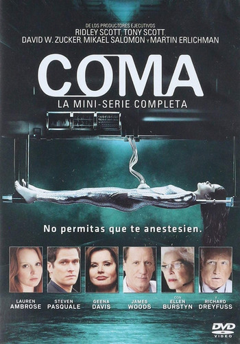 Coma Mini Serie Completa Dvd