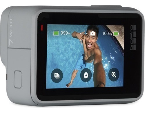 Cámara Wi-Fi Gopro Hero 7 blanca de 10 MP Full HD