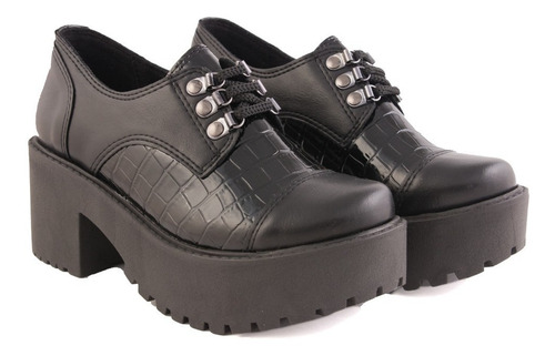 Zapatos Botinetas Plataforma Mujer Savage Mb100