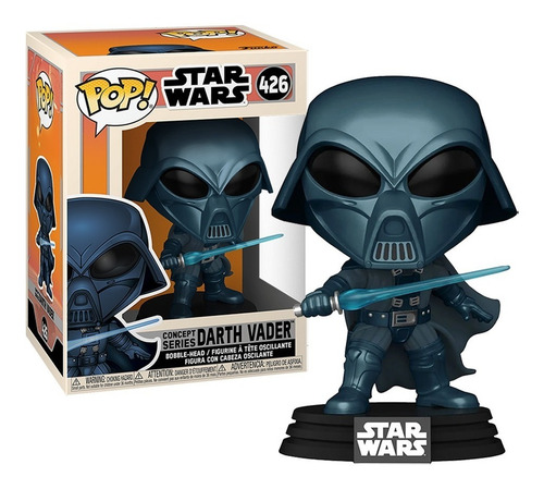 Imagem 1 de 5 de Boneco Funko Pop Concept Darth Vader 426 Star Wars Original