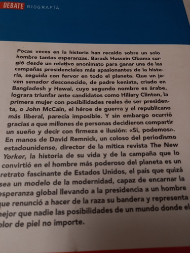 Libro Usado El Puente, Barack Obama, David Rennick. Imperdi