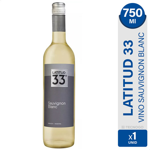 Vino Latitud 33 Sauvignon Blanc 750ml - 01mercado