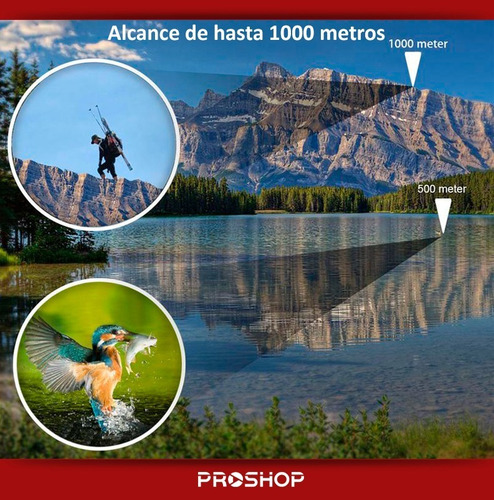 Imagen 2 de 10 de Binoculares Larga Vista Potente Prismatico 20x50 Bak-4 Modelo Nuevo