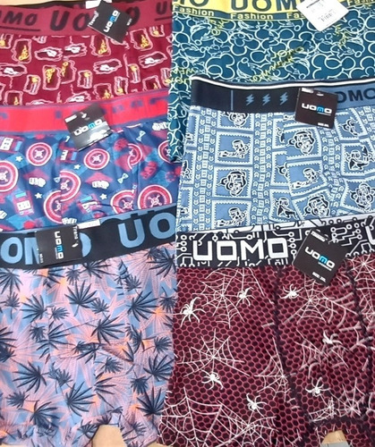 Promo 6 Boxer De Hombre Excelente Calidad Colores Variados. 