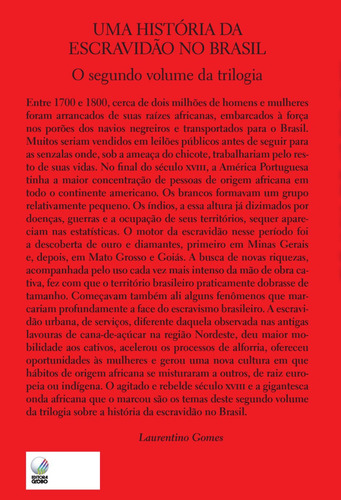 Livro Escravidão - Volume 2 De Laurentino Gomes Edição 1 Em Português 2021 Editora Globo Livros
