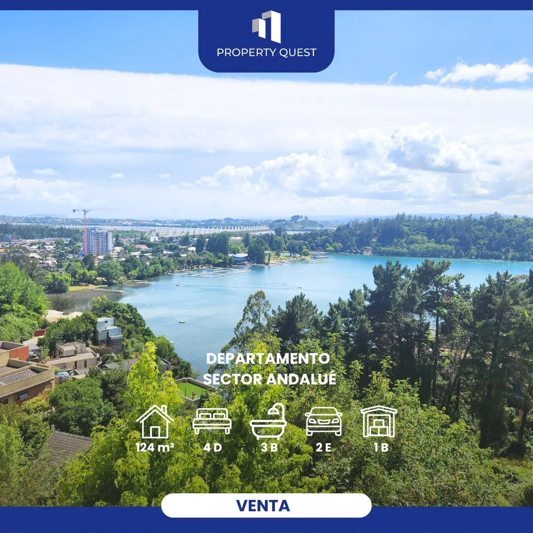 Imagen 1 de 26 de Venta Depto 4d+3b Con Vista Laguna Chica Andalue