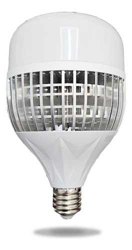 Lampara Bulbón Led Luxom De 100w Luz Fría Hi Power 6500k E27 Luz Blanco Frío