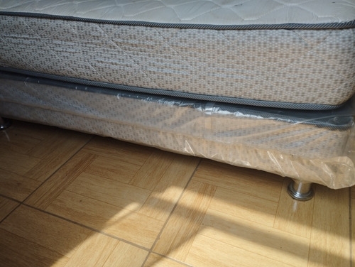 Cama Box Tarima De 2 Plazas Y Colchón Envió Lima Y Provincia (Usado)
