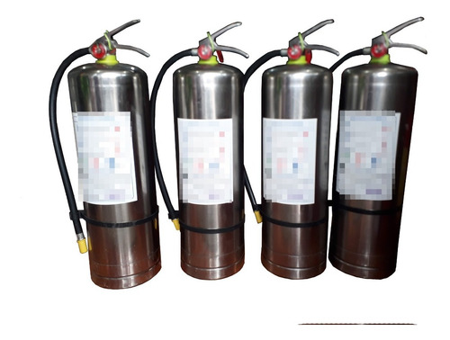 Imagen 2 de 4 de Extintor Tipo K Cocinas Class K Inoxidable 180usd