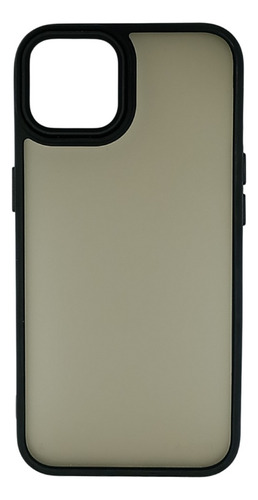 Funda Compatible Con Celular iPhone 13 Border Color Matte