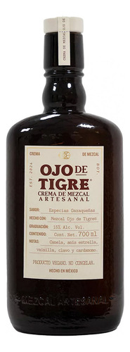 Paquete De 3 Crema De Mezcal Ojo De Tigre 700 Ml