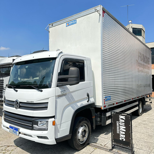 Vw 9-170 Ano 2022 Baú 7m 4x2 Único Dono Financia Até 100%