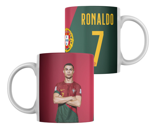 Taza De Cristiano Ronaldo Mundial Qatar 2022