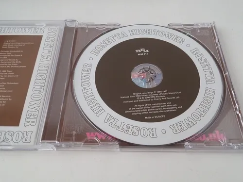 Rosetta Hightower - Rosetta Hightower Cd (Usado)