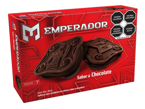 Galleta Gamesa Emperador Chocolate 382g
