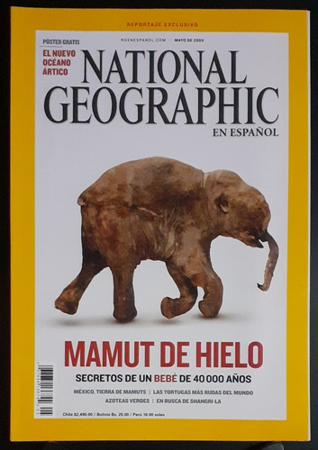  Revista National Geographic / Mamut De Hielo.