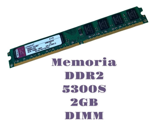 Memoria Ram Kingston Kvr667d2n5/2g Dimm (Usado)