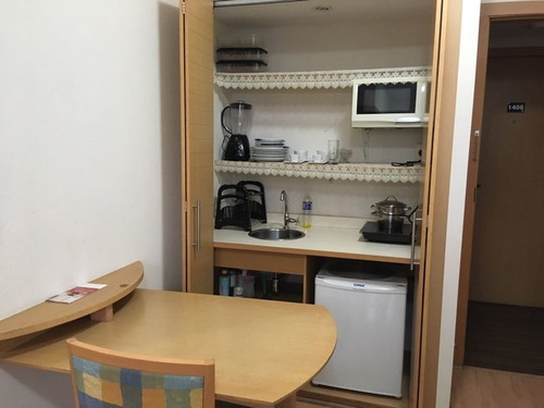 Imagem 5 de 15 de Flat Mobiliado 30 M2 - 01 Dormitório - Consolação - Ic17676