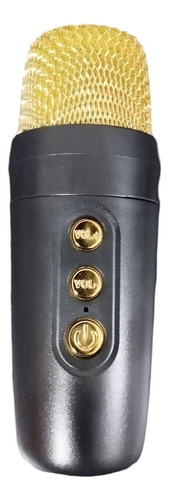 Bocina Bt Ridgeway Mod.bs-zs137 Con Micrófono Inalámbrico Negro