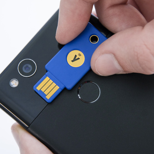 Yubico Security Key Usb A Nfc Fido2 Para Facebook